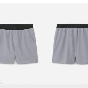 Ten Thousand Interval Short Lined Performance Athletic (Light grey) - Size S